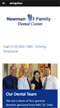 Mobile Screenshot of newmanfamilydental.com